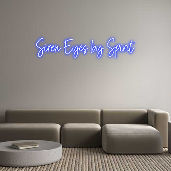 Custom Neon: Siren Eyes by...