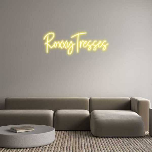 Custom Neon: RoxxyTresses
