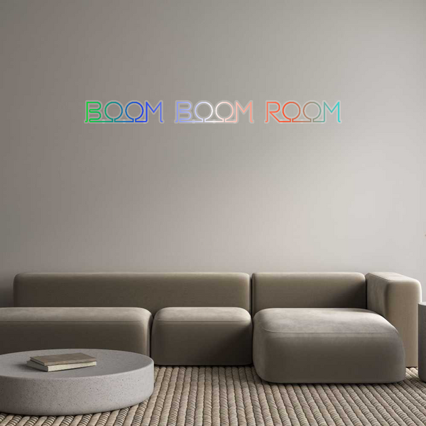 Custom Neon: Boom boom room