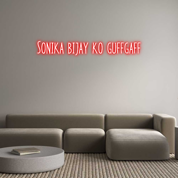 Custom Neon: Sonika bijay ...