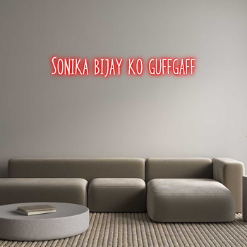 Custom Neon: Sonika bijay ...