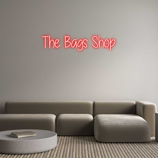 Custom Neon: The Bags Shop