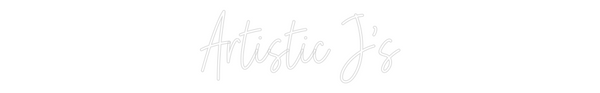 Custom Neon: Artistic J’s