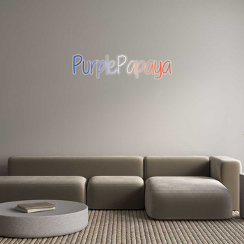 Custom Neon: PurplePapaya