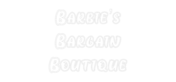 Custom Neon: Barbie’s
Bar...