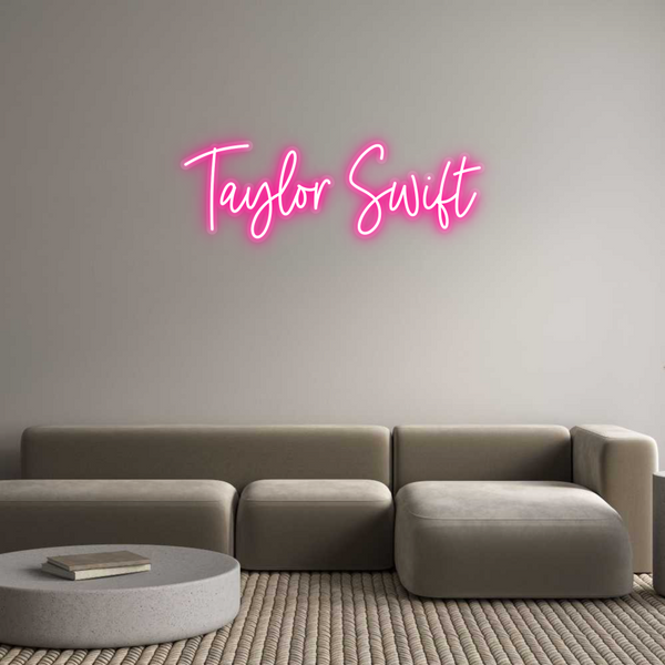 Custom Neon: Taylor Swift