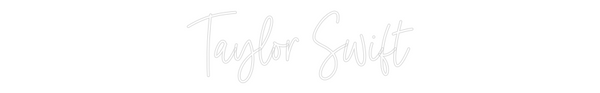 Custom Neon: Taylor Swift
