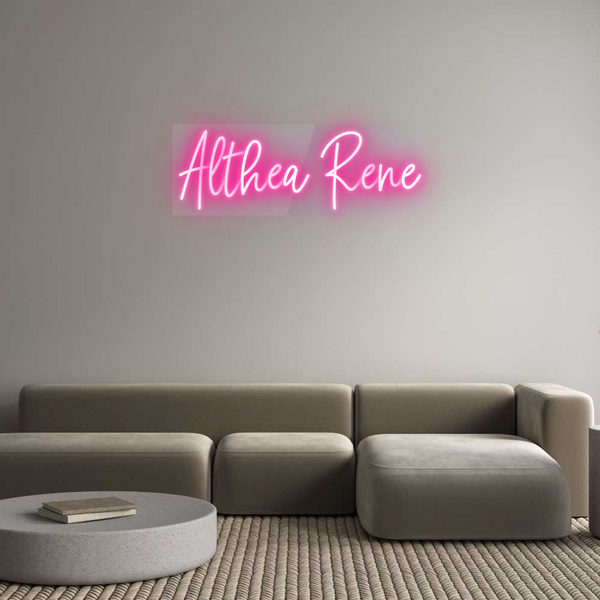 Custom Neon: Althea Rene