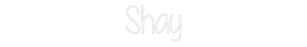 Custom Neon: Shay