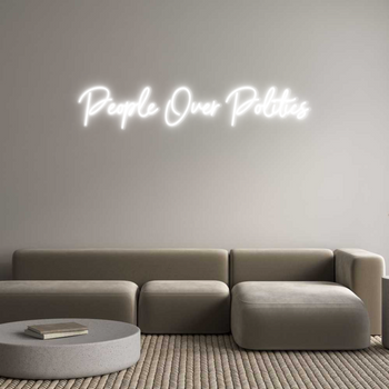 Custom Neon: People Over P...
