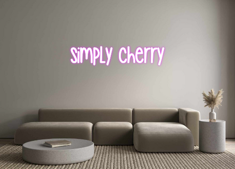 Custom Neon: Simply Cherry