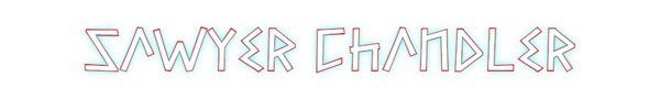 Custom Neon: Sawyer Chandler