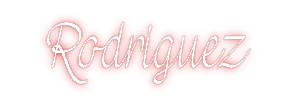 Custom Neon: Rodriguez