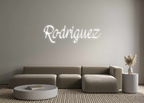 Custom Neon: Rodriguez
