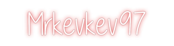 Custom Neon: Mrkevkev97