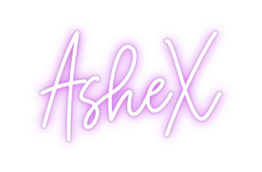 Custom Neon: AsheX
