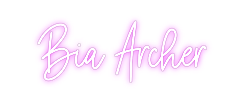 Custom Neon: Bia Archer