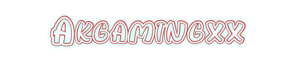 Custom Neon: Akgamingxx
