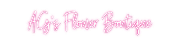 Custom Neon: AG’s Flower B...