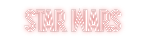 Custom Neon: STAR WARS