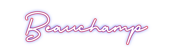 Custom Neon: Beauchamp