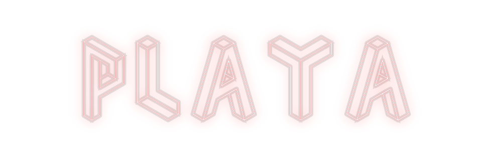 Custom Neon: PLAYA