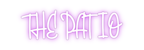 Custom Neon: THE PATIO