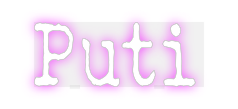 Custom Neon: Puti
