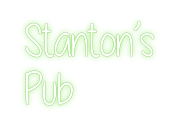 Custom Neon: Stanton’s 
...