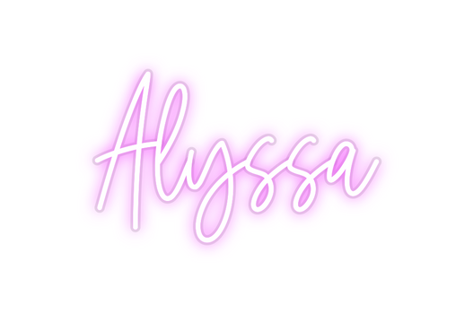 Custom Neon: Alyssa