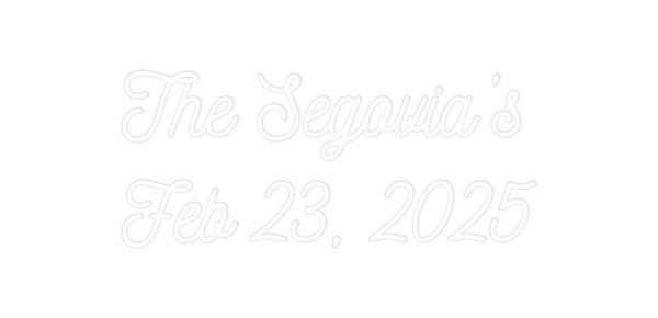 Custom Neon: The Segovia’s...