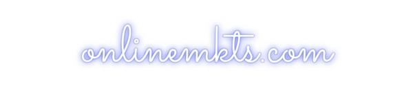 Custom Neon: onlinemkts.com