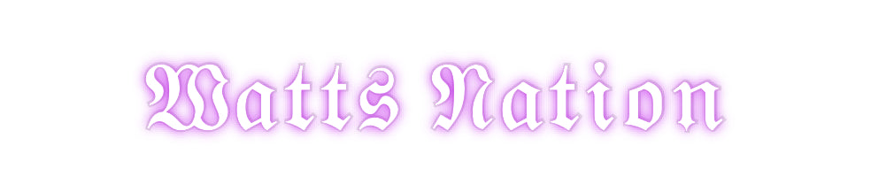 Custom Neon: 𝔚𝔞𝔱𝔱𝔰 𝔑...