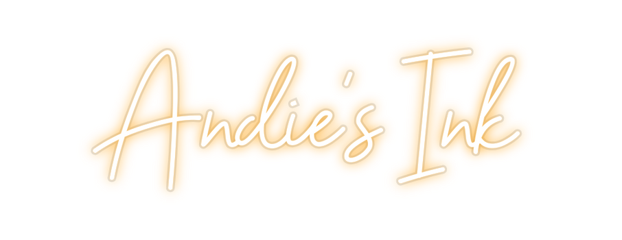 Custom Neon: Andie's Ink