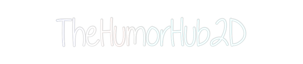 Custom Neon: TheHumorHub2D