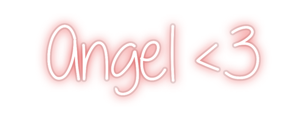 Custom Neon: Angel <3