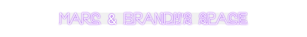 Custom Neon: Marc & brandy...