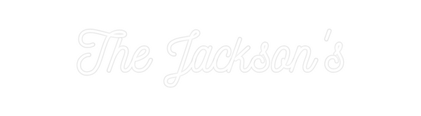 Custom Neon: The Jackson's