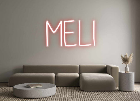 Custom Neon: MELI