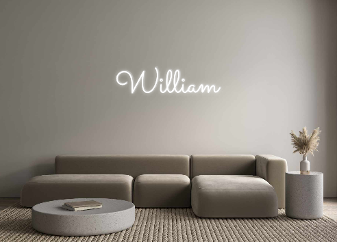 Custom Neon: William
