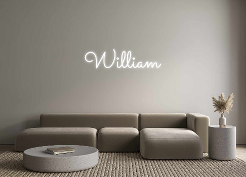 Custom Neon: William