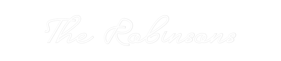 Custom Neon: The Robinsons