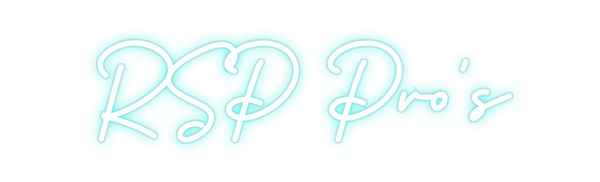 Custom Neon: RSP Pro's