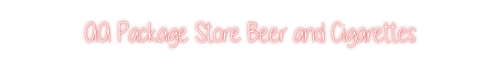 Custom Neon: AA Package St...