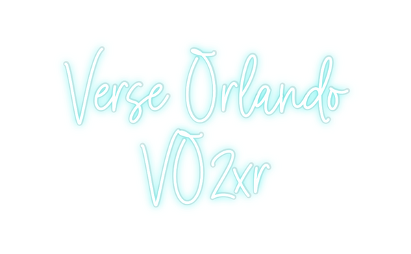 Custom Neon: Verse Orlando...