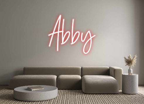 Custom Neon: Abby