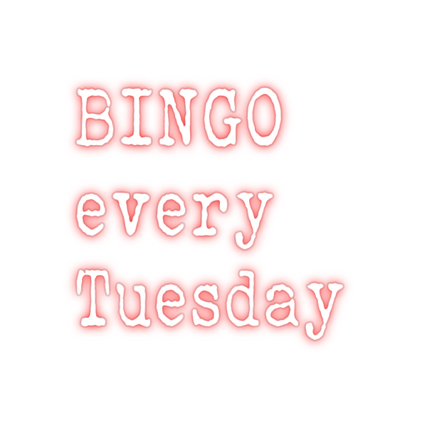 Custom Neon: BINGO 
every...