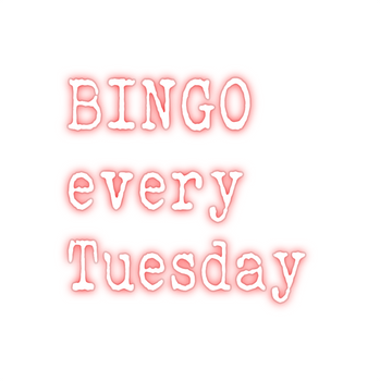 Custom Neon: BINGO 
every...