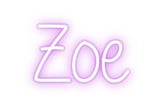 Custom Neon: Zoe