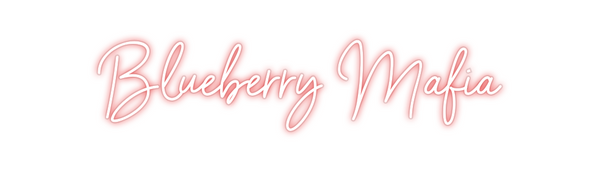 Custom Neon: Blueberry Maf...